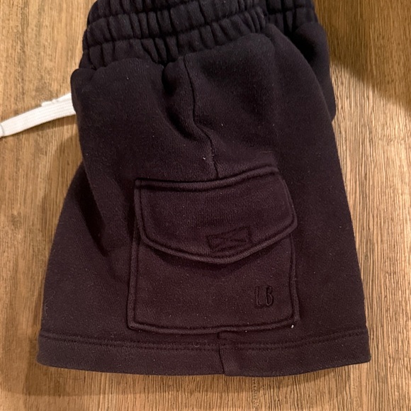 Little Bipsy Black Baby Drawstring Shorts - Picture 3 of 3